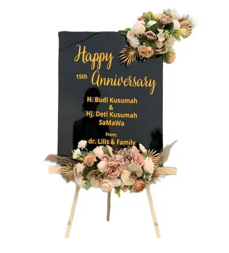 Papan Bunga Akrilik Sikampuh