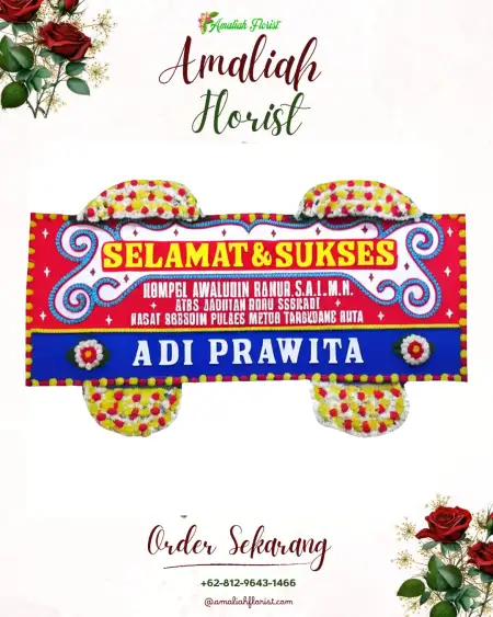 Papan Bunga Ucapan Selamat Sikampuh